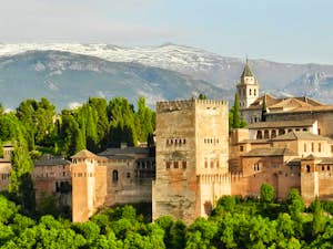 Alhambra Palazzo Moresco Granada panorama