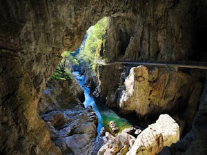 Grotte di San Canziano percorso