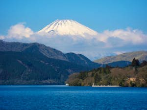 lake ashi monte fuji giappone