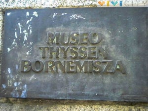 Targa museo thyssen bornemisza