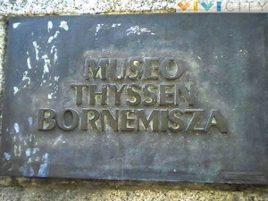 Targa museo thyssen bornemisza