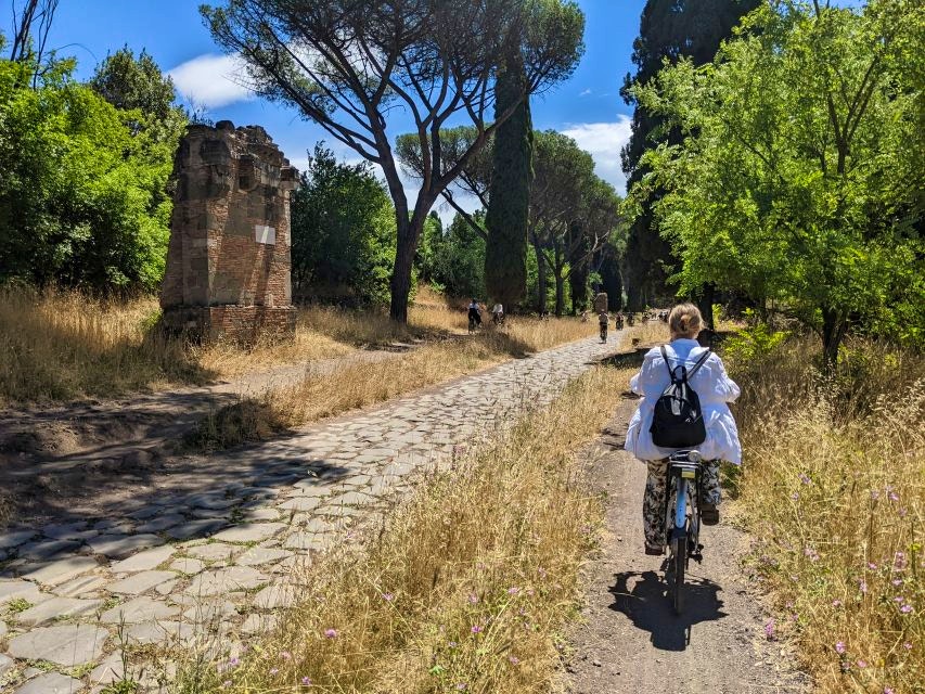 appia antica roma bicicletta