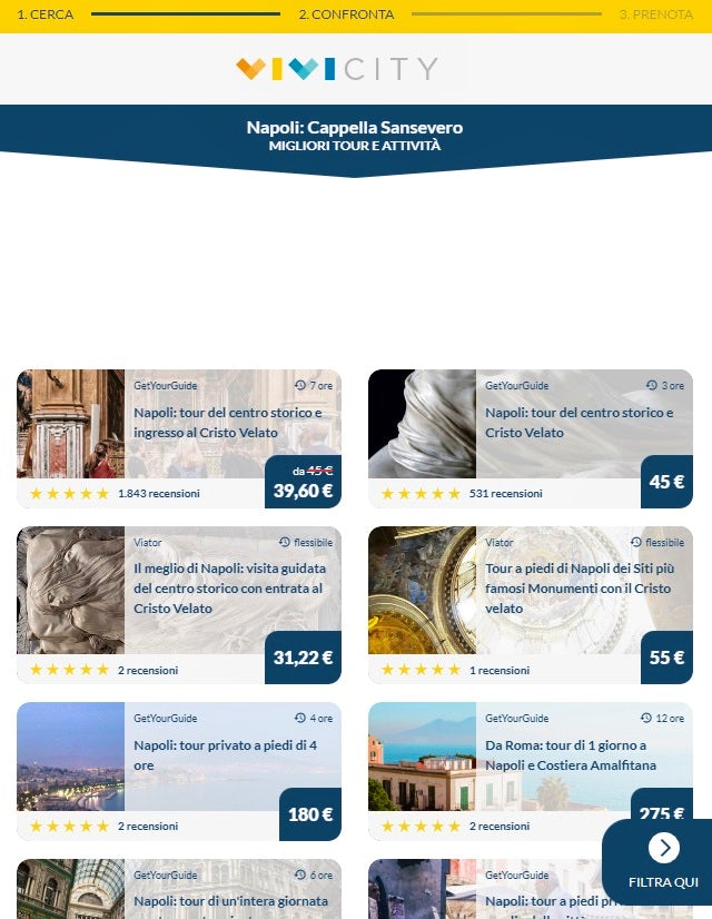 Cristo velato biglietti online vivicity