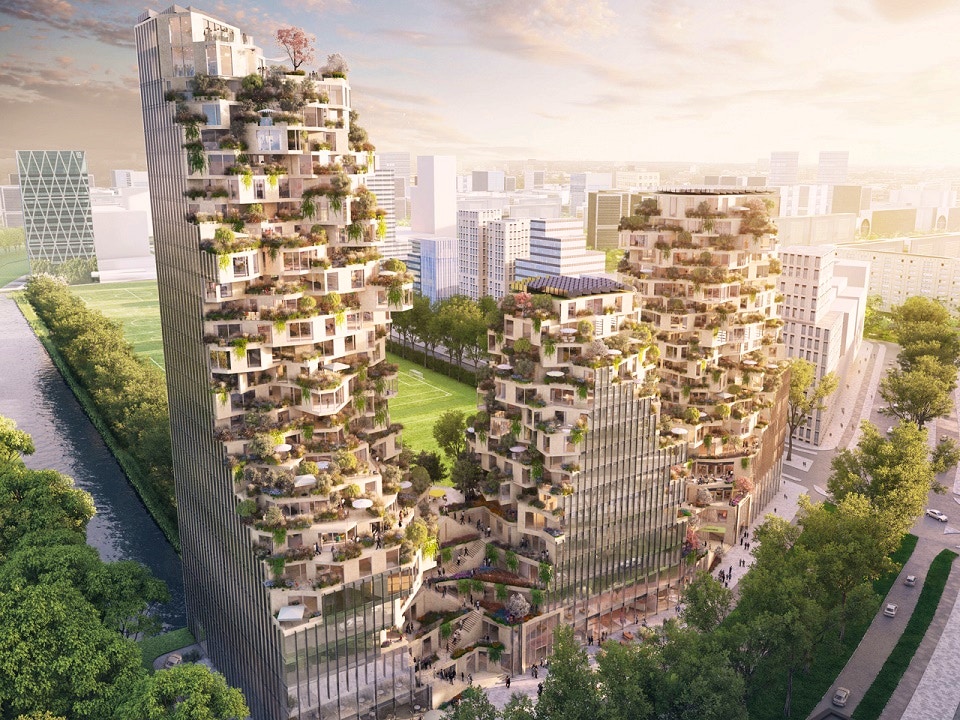 grattacieli amsterdam progetto mvrdv