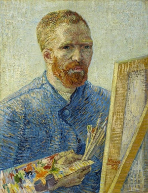 autortitratto con pennelli van gogh wikipedia