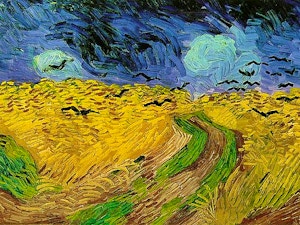 caption(foto via wikipedia commons) campo di grano con i corvi wikipedia