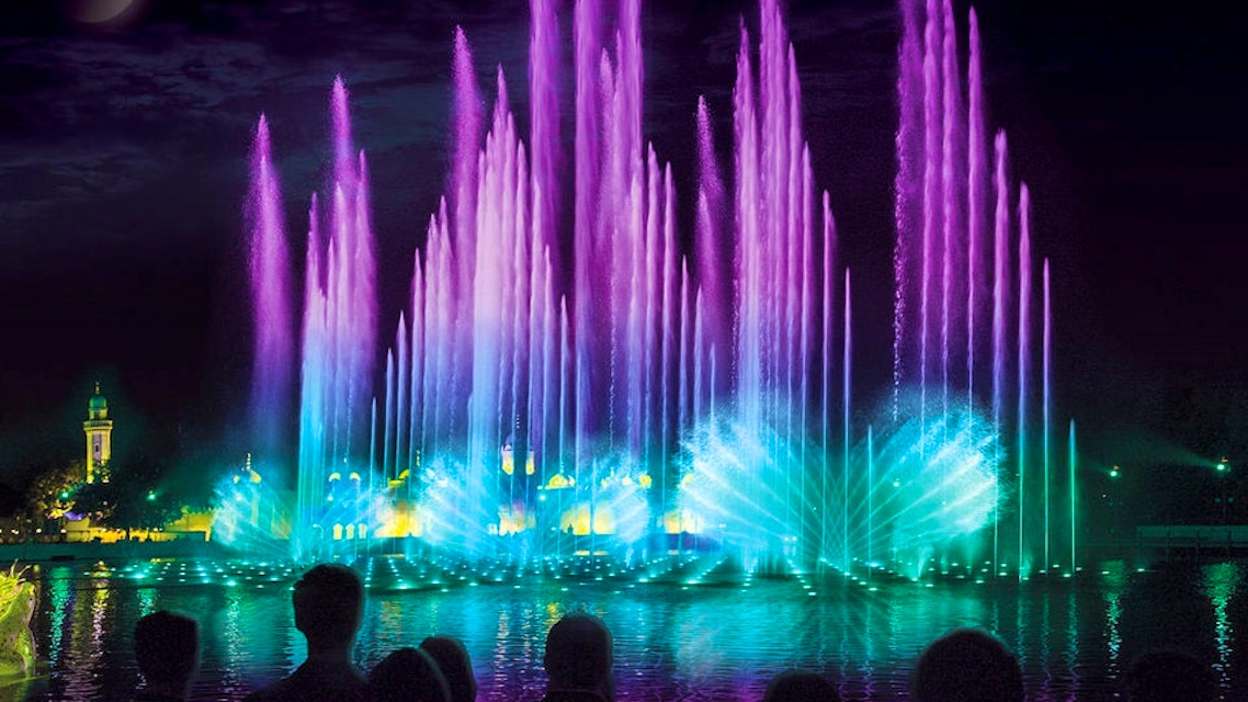 Efteling spettacolo fontane