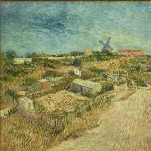 Moestuinen in Montmartre Van Gogh Stedelijk Museum