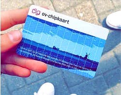 OV chipkaart carta trasporti