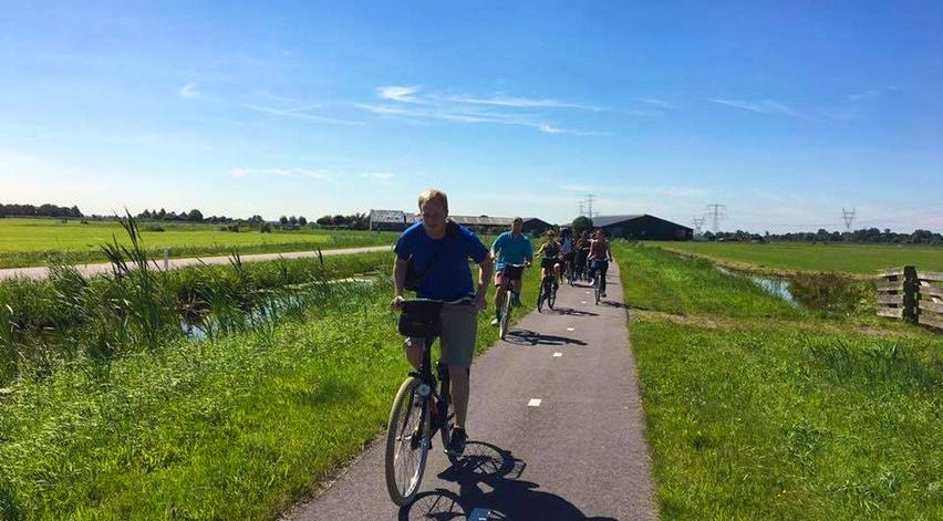 Bike tour campagna olandese