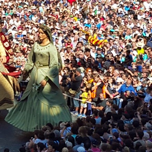 Gegantes festa de la Merce