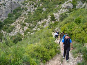 Montserrat sentiero Castellers d Esplugues flickr