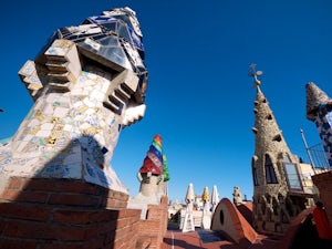 Terrazza Palau Guell Barcelona wikimedia commons