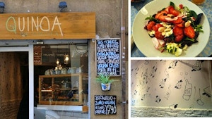 quinoa vegetarian bar