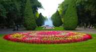 Planty Park Cracovia aiuola wikimedia commons
