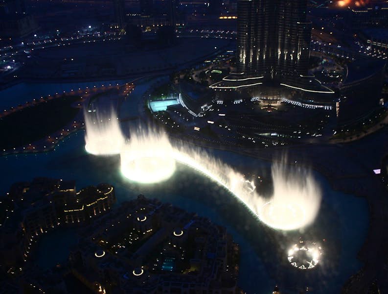 fontane dubai racconto