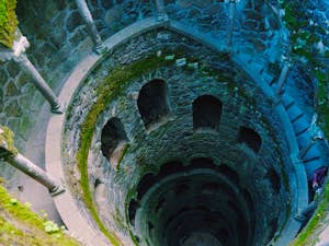 Quinta da regaleira pozzo a spirale