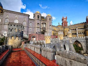 Sintra Palacio Nacional da Pena foto di Sagrario Gallego