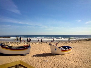 Costa da Caparica Praia do Barbas foto di Rodolfo Barros