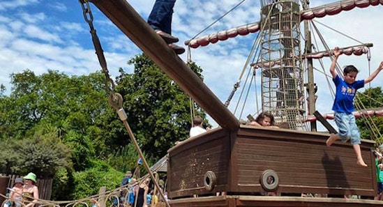 Diana Memorial Playground. L'area giochi per bambini di Hyde Park