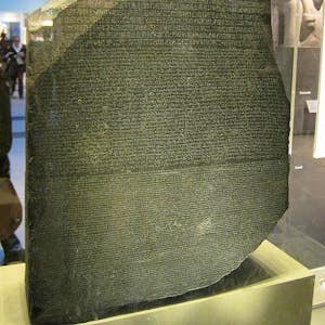 Stele di Rosetta al British Museum
