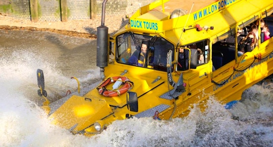 Visita Londra a bordo di un'anatra: ecco come funziona il Duck Tour
