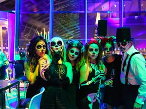 halloween in the sky