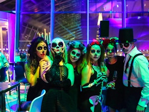 halloween in the sky