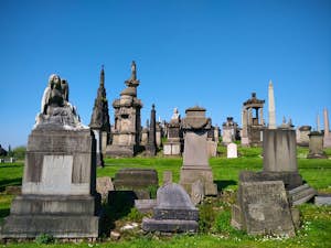 Cimitero Glasgow necropoli Scozia