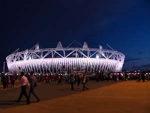 Olympic Stadium by Night