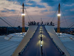 Up at TheO2 Arena cima