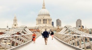 Saint Paul from millenium bridge