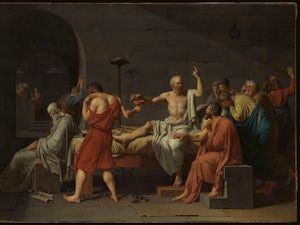 morte di socrate