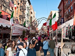 Festa San Gennaro Little Italy Jazz Guy flickr