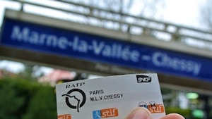 Biglietto treno RER per Disneyland