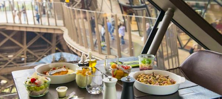 Pranzo sulla Torre Eiffel: prenota ora un tavolo da Madame Brasserie