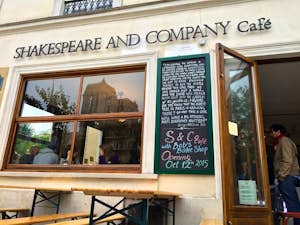 Shakespeare and Company Cafe