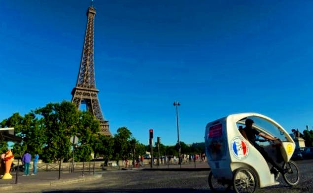 Cyclopolitain-Parigi-pedicab