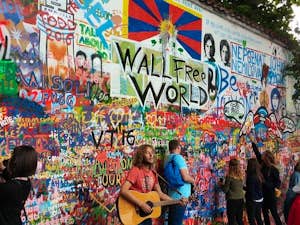 Lennon Wall Praga