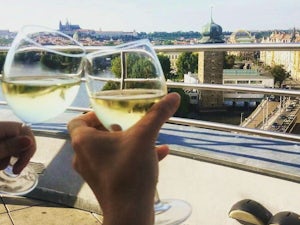 Glass Bar Dancing House Praga